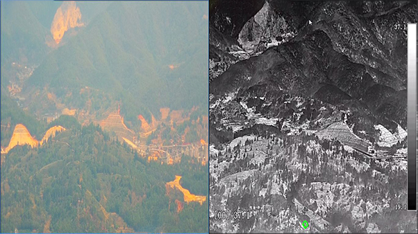 Identificação visual de incêndio
